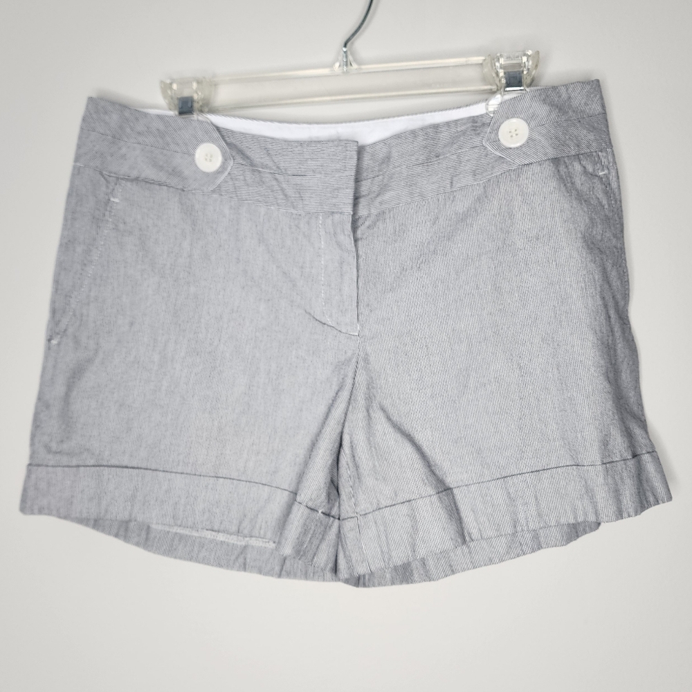 Outback‎ Red Micro Striped Shorts Womens 10